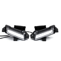 Blanc + Ambre Feux de Jour Diurnes Lumières De Voiture LED Pour 2016-2018 Chevy Camaro ZL1 1LT RS DRL Feux De Brouillard