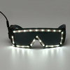 Blanc LED Lunettes Light Up Glow Lunettes De Soleil Lunettes De Soleil Shades Nightclub Party Decor