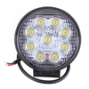 Blanc lumineux de lampe de lumière de travail ronde de la voiture 9LED de 27W pour le camion ATV de camp