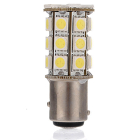 Blanc pur 1157 27 5050 SMD LED Ampoule de clignotant de queue de frein de voiture 270LM