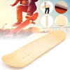 Blank Double Warped Deck Concave Deck Bois Naturel Skate Deck DIY Skateboard