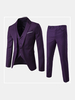 Blazers de costume de marié trois pièces décontracté de haute qualité pour hommes