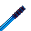 Bleu Nano Fluteless Forming Machine Taps M2-M12 Metric Machine Plug Tap Extrusion Taps HSS Thread Screw Tap Drill