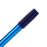 Bleu Nano Fluteless Forming Machine Taps M2-M12 Metric Machine Plug Tap Extrusion Taps HSS Thread Screw Tap Drill