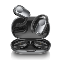 BlitzMax BM-CT1 Open Ear Headphones bluetooth Earphone 16.2mm Large Drivers Bass 50h Long Battery Life ENC HD Calls Flex