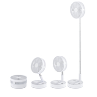 BlitzWolf® BW-F3 Ventilateur de bureau USB avec télécommande Ventilateur sur pied de 7, 75 pouces 4 Mode vent Vitesse du