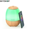 BlitzWolf® BW-FUN3 Wi-Fi Diffuseur dhuiles essentielles Humidificateur ultrasonique daromathérapie APP Control