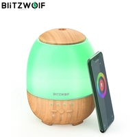 BlitzWolf® BW-FUN3 Wi-Fi Diffuseur dhuiles essentielles Humidificateur ultrasonique daromathérapie APP Control