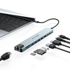 BlitzWolf® BW-NEW TH5 10 in 1 USB Hubs with HD 4K@30Hz USB3.0 / USB2.0 / Type-C 2.0 / RJ45 Ethernet / 100W PD Charging /