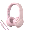 BlitzWolf® BW-PCE Casque filaire stéréo pliable Soft Casque pour enfants Jack 3, 5 mm Casque circum-aural réglable avec m
