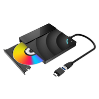 BlitzWolf® BW-VD2 Lecteur DVD Blu-Ray externe Lecteur 3D 4K USB3.0 Type-C Ports Lecteurs optiques pour WIN/MAC