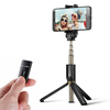 BlitzWolf® BW-BS3 3 en 1 Selfie Stick Bluetooth Trépied Selfie Sticks pour iphone 13 12