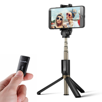 BlitzWolf® BW-BS3 3 en 1 Selfie Stick Bluetooth Trépied Selfie Sticks pour iphone 13 12