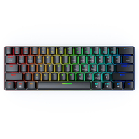 BlitzWolf BW-KB0 61 Touches Bluetooth 5.0 RVB Clavier Mécanique Filaire Échangeable à Chaud Double Mode 60% Clavier de J