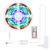 BlitzWolf® BW-LT33 5M WS2811 5050 Smart IC Music Magic LED Kit de bande lumineuse EU/US Plug + 40Keys IR Télécommande DC