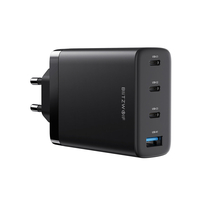 BlitzWolf® BW-S23 100W 4 Ports GaN Chargeur Mural Double 100W USB-C PPS PD3.0 QC3.0 SCP Charge Rapide Pour iPhone 14 14