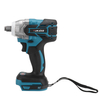 BLMIATKO 388VF 520N.m clé à chocs électrique sans brosse outil dentretien du bois Rechargeable avec prise 1 pc/2 pi