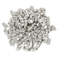 Bloc décrou coulissant de 50pcs M5 T pour les accessoires en aluminium enduits de plat de zinc de profil en alumini