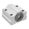 Bloc de bagues de glissière Machifit 10mm avec 2 roulements pour accessoires de tour sans assemblage daxe de puissa
