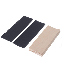 Bloc de ponçage de rayon de guitare bidirectionnel,  outil de mise à niveau des frettes de touche,  14 "et 16"