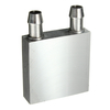 Bloc de refroidissement par eau en aluminium de 40x40x12mm pour le dissipateur thermique de radiateur de graphiques d&3