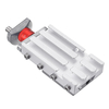 Bloc longitudinal Z008M de glissière de glissière transversale en métal de 118mm pour le mini tour alimentant laxe