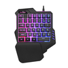 BLOODBAT G92 clavier à une main Colorful RGB jeu clavier mécanique manger poulet trône jeu Mobile clavier dordinate