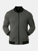 Blouson aviateur à fermeture à glissière pour homme