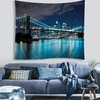 Blue City Indian Mandala Tapisserie Tenture murale Couvre-lit Yoga Mat Decor Rideaux occultants