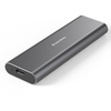Blueendless Boîtier SSD M.2 à double protocole M.2 vers Type-C Câble de données 10 Gbit/s NVME/SATA 2 To Stockage en all