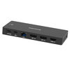 Blueendless HP1306 13-in-1 Type-C Docking Station with DP1.4*2 / HDMI-Compatible 2.0 PD100W LAN USB-C3.2 USB3.2 SD/TF Ca