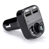 Bluetooth 4.0 Dual Ports Usb Appel mains libres Musique Jouer chargeur de voiture