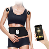 Bluetooth APP contrôle EMS Fitness stimulateur musculaire ceinture intelligent minceur taille masseur graisse brûlant Vi
