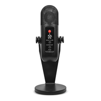 Bluetooth V5.0 USB Enregistrement Professionnel Microphone Sans Fil 180 ° Réglable DSP Réduction Du Bruit Vidéo Chant Po