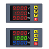 BM730 3in1 Voltage Current Power Meter 4-digit Digital Voltmeter Multifunctional Ammeter with Buzzer Supports Voltage an