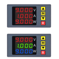 BM730 3in1 Voltage Current Power Meter 4-digit Digital Voltmeter Multifunctional Ammeter with Buzzer Supports Voltage an