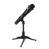BM800 Live Sound Card Condenser Microphone Set Recording Mount Boom Stand Mic Kit pour la diffusion en direct