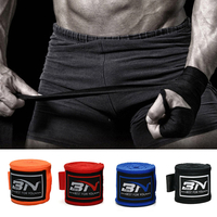 BN FIGHT 3M Bandage en coton de boxe Bandage de poignet de boxe Emballage de main confortable Protéger pour Kickboxing M