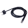 BNC Power Test Cable with Double Banana Plugs RG58 RF Connection for Versatile and Reliable Oscilloscope Signal Transmis