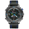 BOAMIGO F525 Mode Hommes Montre Numérique Cadran Créatif Lumineux Semaine Affichage Chronographe LED Double Affichage Mo