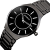 BOAMIGO L811 hommes bracelet en métal complet cadran simple Style décontracté montre étanche montre à quartz
