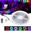 Bobine blanche IP65 DC12V 24W 5M 2835 RGB 300 LED Lumière de bande + 44Keys IR Télécommande + Contrôleur