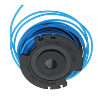 Bobine de rechange pour coupe-bordures à chaîne 0, 065 pouce pour tondeuse à gazon Ryobi One / AC14RSLA 12V 24V 40V,  bleu