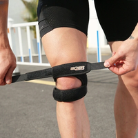 BOER Sports Fitness Knee Pad Sprain Protection Mesh Breathable Easy to Adjust Foot Ankle Protector for Running Cycling O