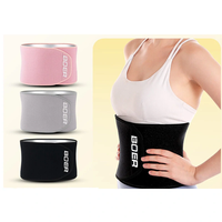 BOER Sports Fitness Waist Belt Abdominal Shaping Protection Body Building Back Support for Training Running