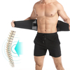 BOER taille soutien lombaire ceinture de sécurité sportive avec bande de ressort en métal pour gymnase Fitness haltéroph