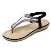 Bohemia Tongs Beach Casual Sandales en strass