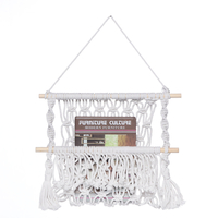 Bohème macramé tissé tenture murale tapisserie décoration Art maison