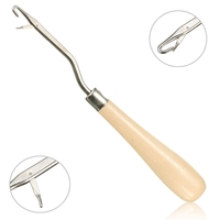 Bois aiguille crochet de poignée crochet de verrouillage outil d