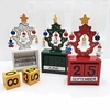 Bois,  noël,  arbre,  calendrier,  table,  bureau,  maison,  bureau,  ornement,  noël,  décoration,  cadeau